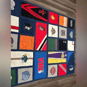 Pottery Barn Teen NBA quilt sham/nfl sham size twin